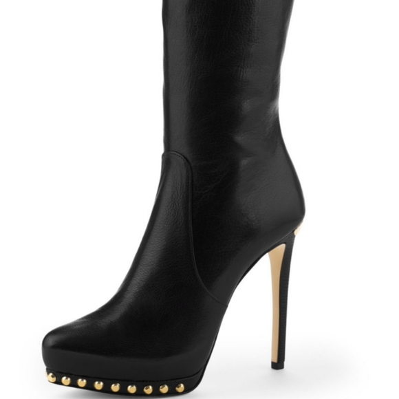 MICHAEL KORS Ailee Studded Tall Boots - Picture 4 of 6